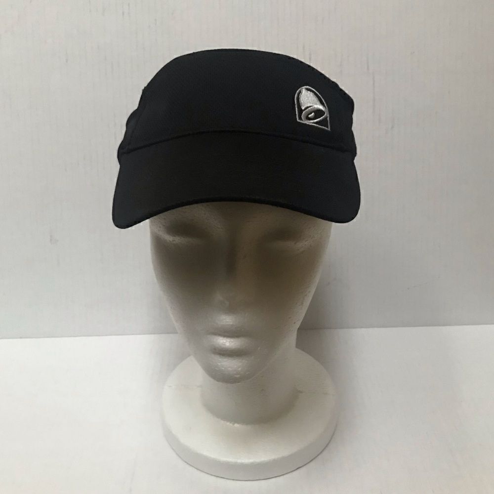 ‎Taco Bell black snapback visor OS